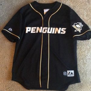 Pittsburgh Penguins Baseball Jersey